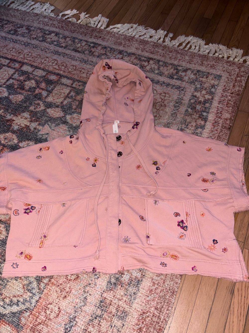Daily Practice Cropped Hoodie size XS - Picture 2 of 6